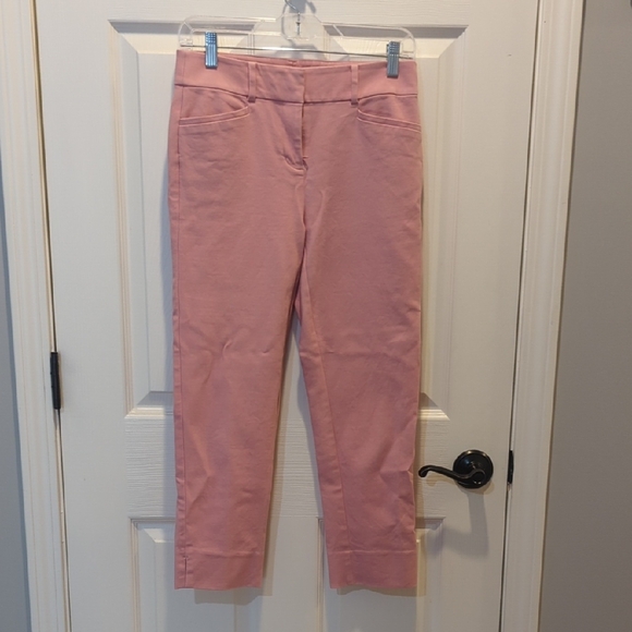 LOFT Pants - LOFT Pink Ankle Pants